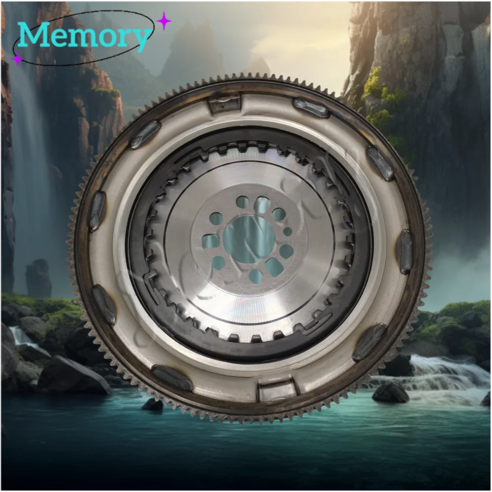 

For VW AUDI SKODA: DQ200 0AM DSG7 7-Speed Transmission Clutch Flywheel - 6/8 Hole, 129/132 Teeth