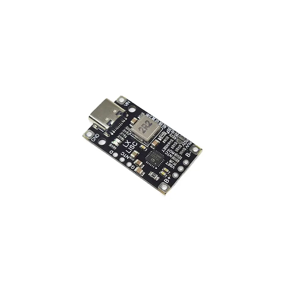 High-power lithium battery pack Charging board 2S/3S BMS boost quick charge /3.7V polymer/UAV charging module Type-C USB