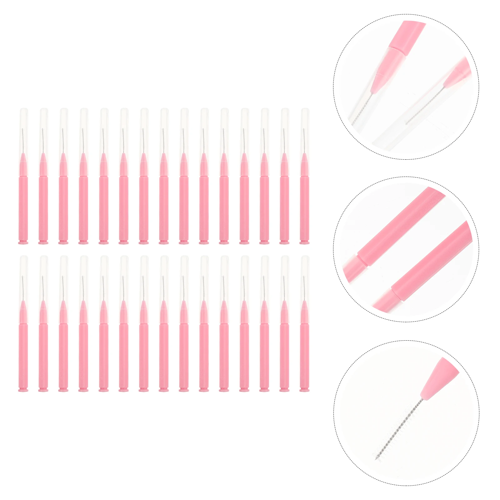 

30 Pcs Interdental Brush Set Tooth Floss Picks Teeth Toothpick Flosser Portable Child