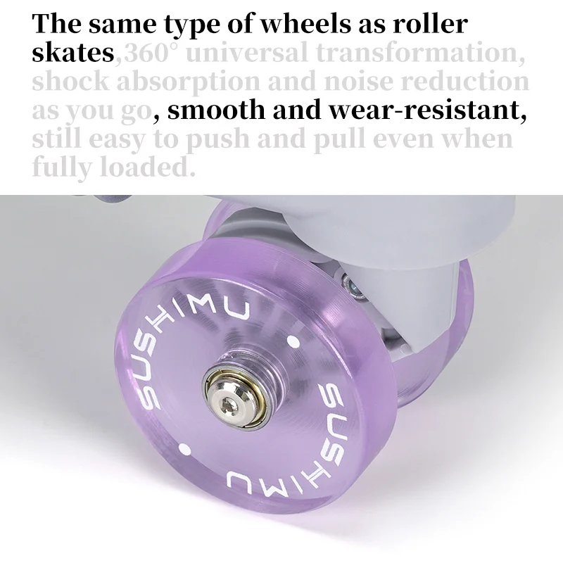 حقيبة سفر بتصميم جديد على شكل عجلة تزلج، حقيبة سفر مقاس 24 بوصة، حقيبة حمل مقاس 20 بوصة، حقيبة قفل ممتازة، حقيبة أعمال T #5