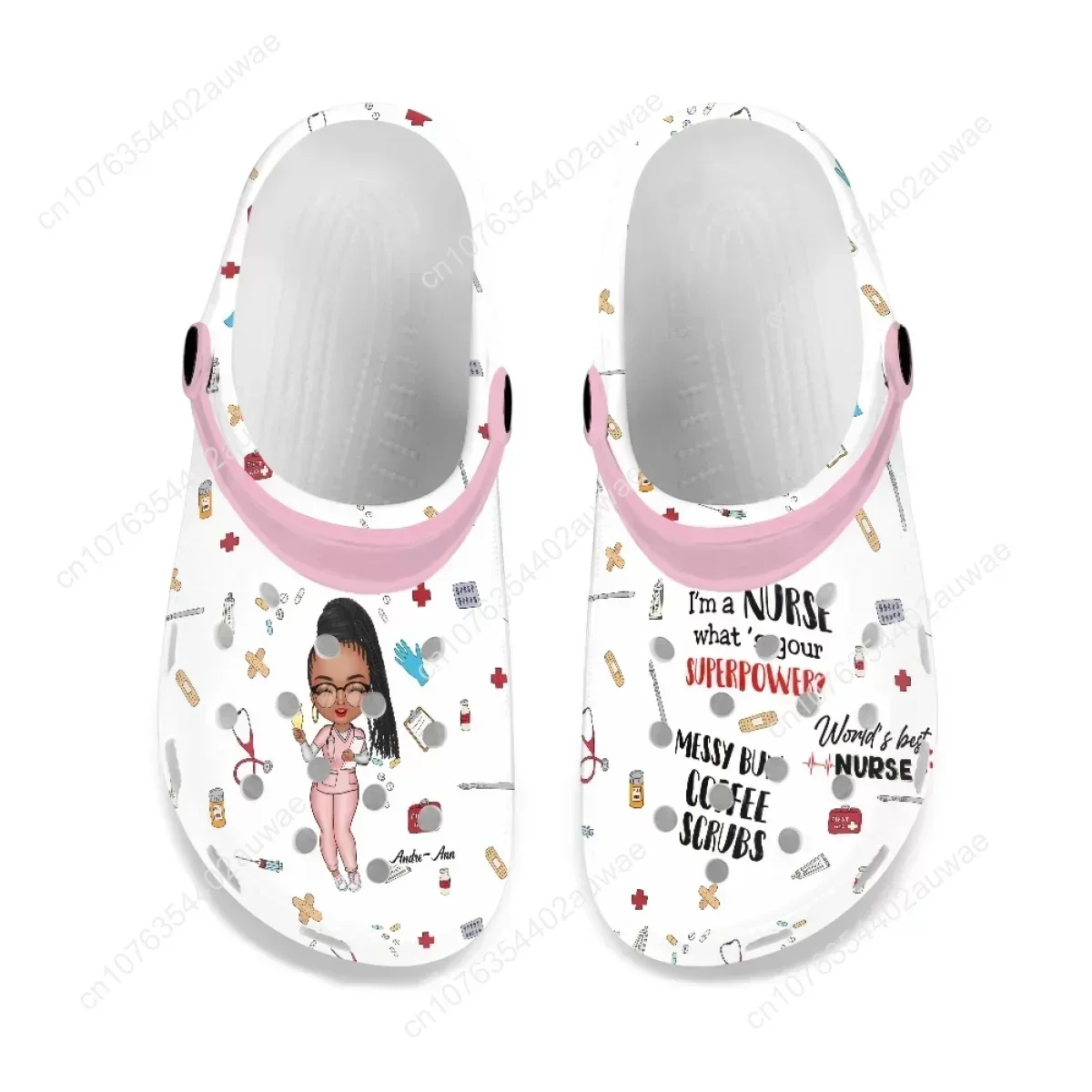 Infermiera pantofola ragazza ragazzo zoccoli estate giardino pantofole da spiaggia Cave Hole scarpe per lavoratore ospedaliero i