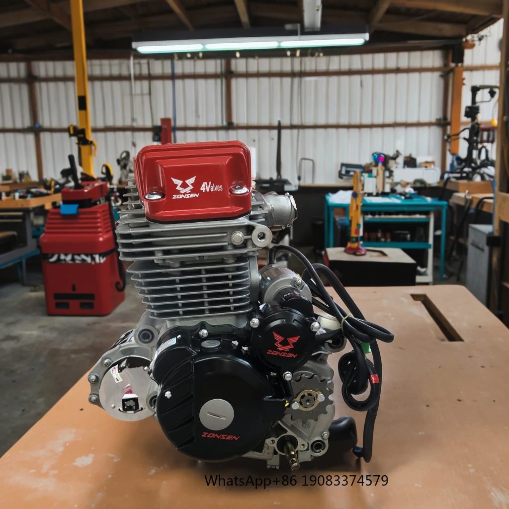 

Turbolink 4T двигатель с воздушным охлаждением CB250R ZONGSHEN 250cc 4-тактный внедорожный двигатель мотоцикла в сборе для Honda