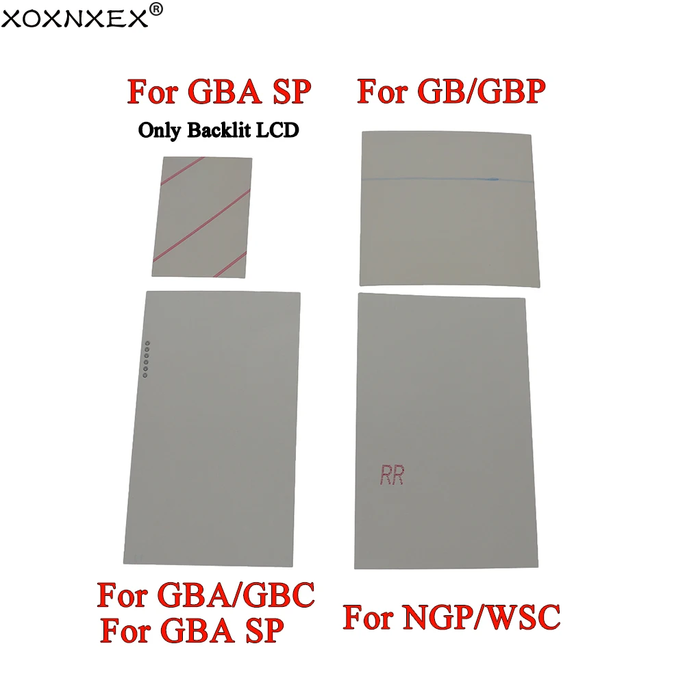 فيلم مرشح مستقطب لسيارة gba gbc ، ngp ، wsc ، شاشة بإضاءة خلفية ، جزء التعديل ، 1