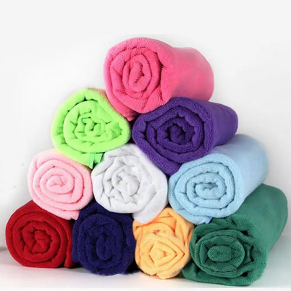 35X75cm Microfibre Towel Fast Drying Home Cleaning Towel Car Cleaning Cloths Thickened Car Towel Washcloth Washing Cloth