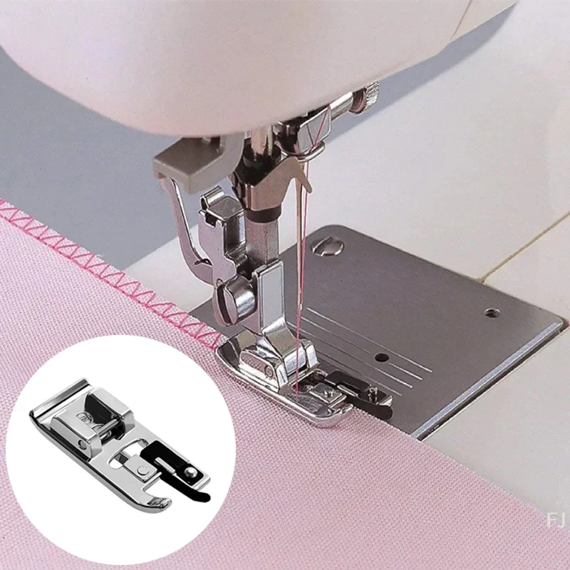 [YU]Sewing Machine Rolled Hem Foot Presser Home Stitch Quilting Accessories Embroidery Tools For Beginners