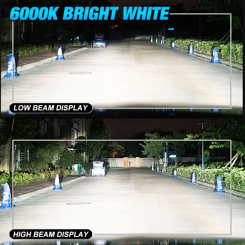 30000LM H7 H11 Led Headlight 360° Beam CSP 9005 Hb3 9006 HB4 9012 6000K 12V Canbus Car Light Lamp Copper Tube Cooling