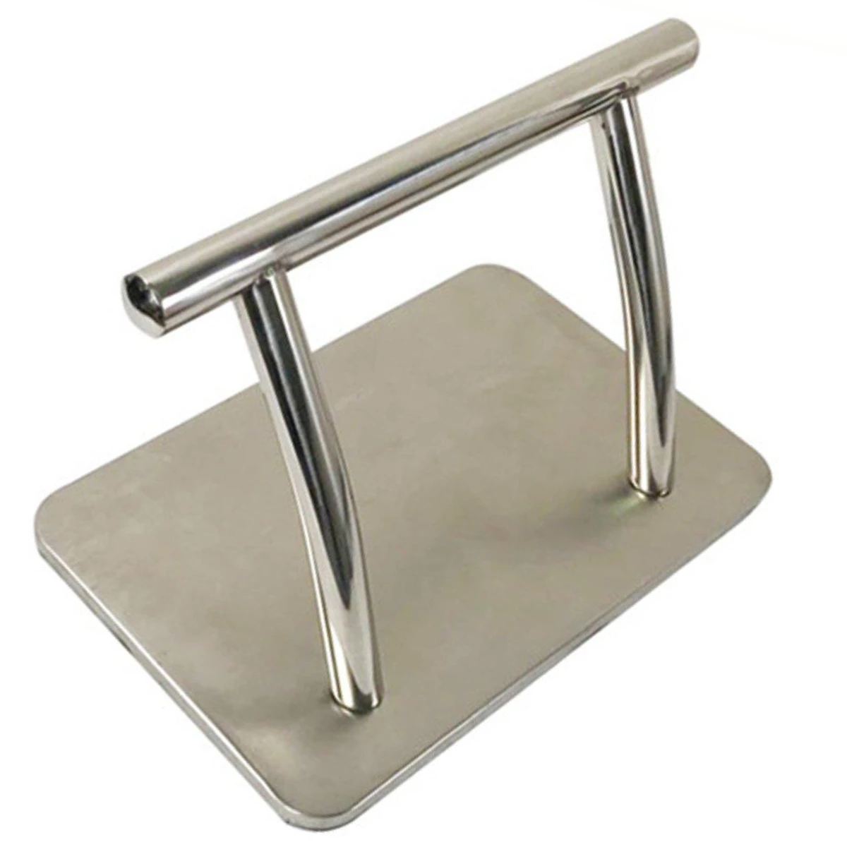 Durable Stainless Steel Footrest for Barber Salon Tattoo Hairdressing Seat Floor Chair Stand Footrest