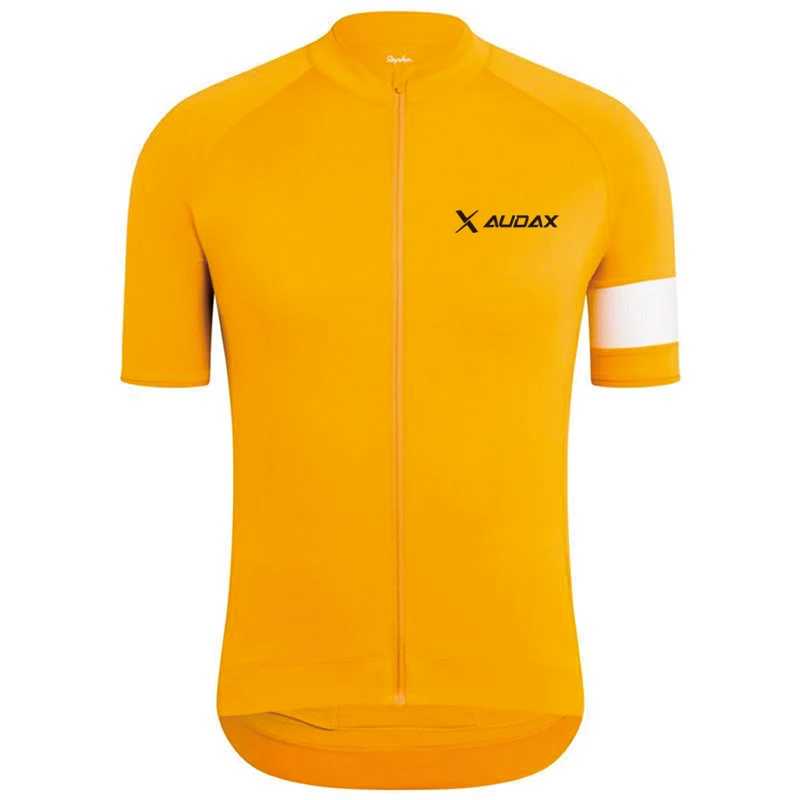 AUDAX-Camiseta de ciclismo para hombre, jersey de secado rápido para bicicleta de montaña