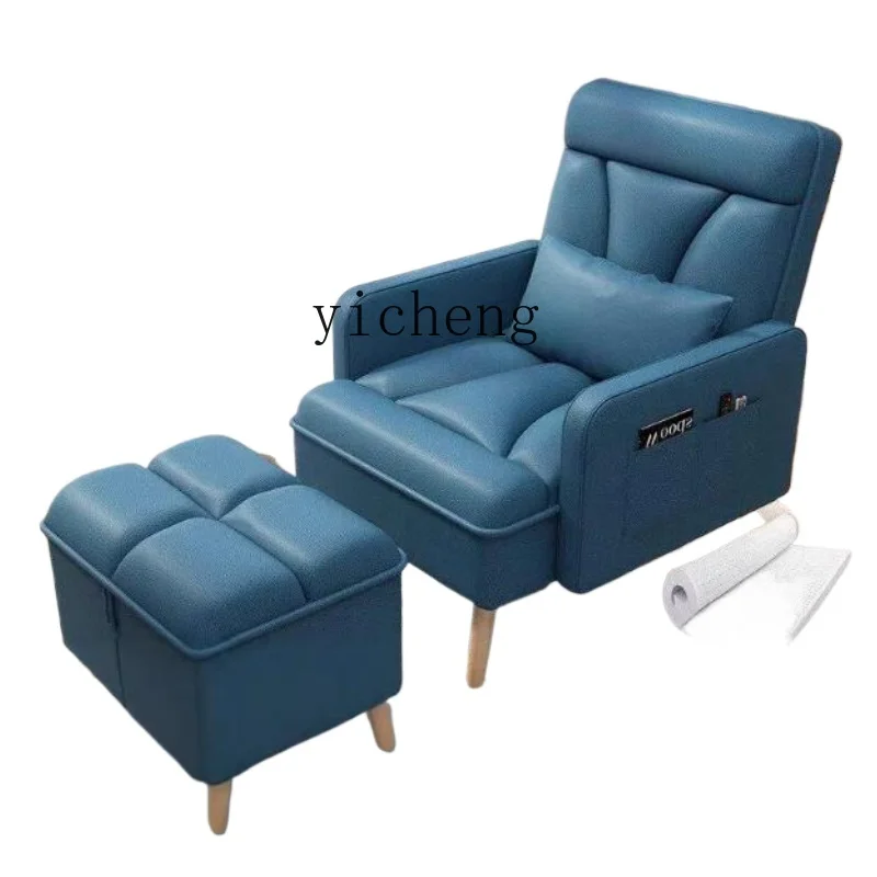 

TQH Small Apartment Living Room Dormitory Lazy Sofa Single Sofa Computer Chair Multi-functional Folding Back Recliner