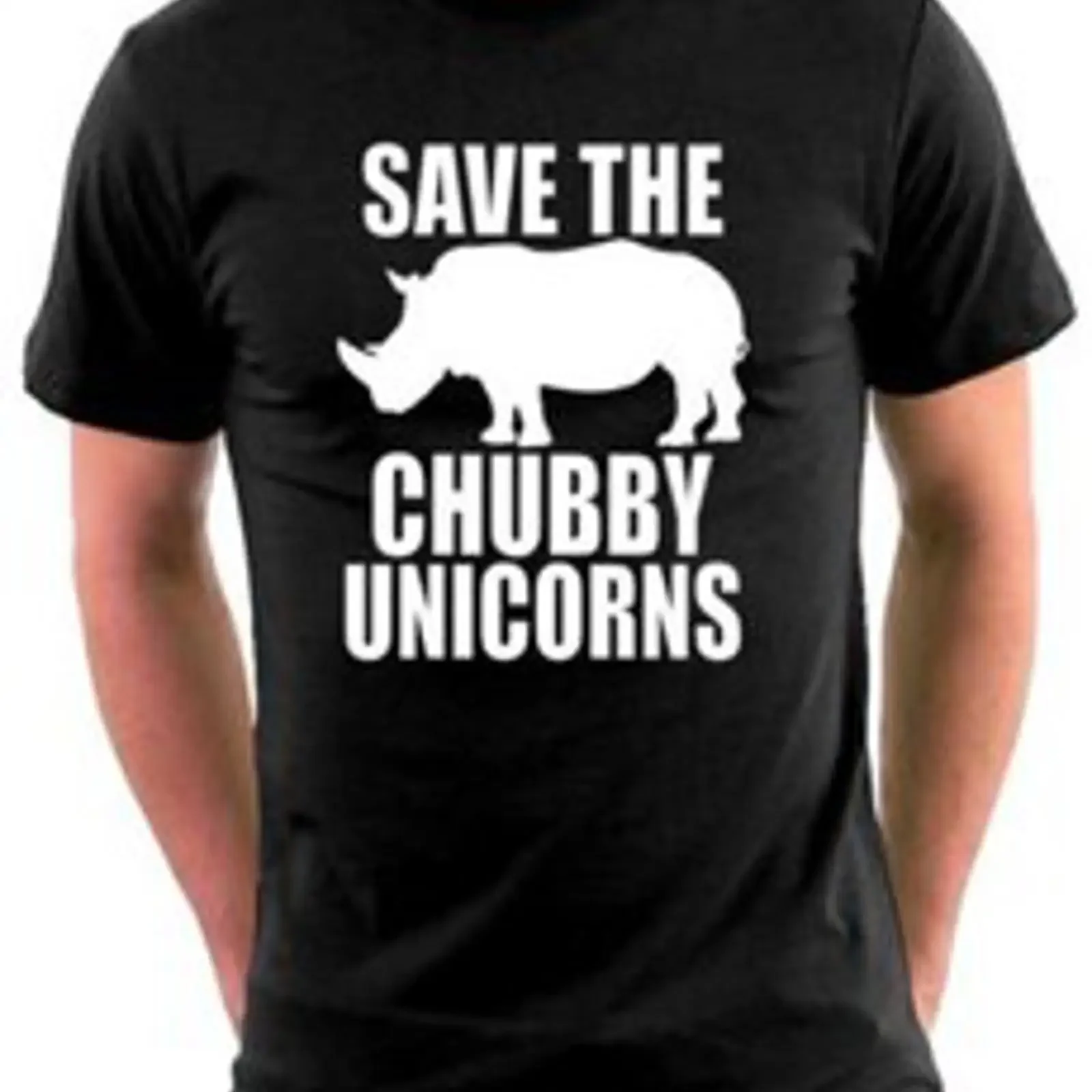 Save the Chubby Unicorns T Shirt vintage Washed Comfortable Casual graphic Top For Everyday Wear Unisex Slightly Breathable