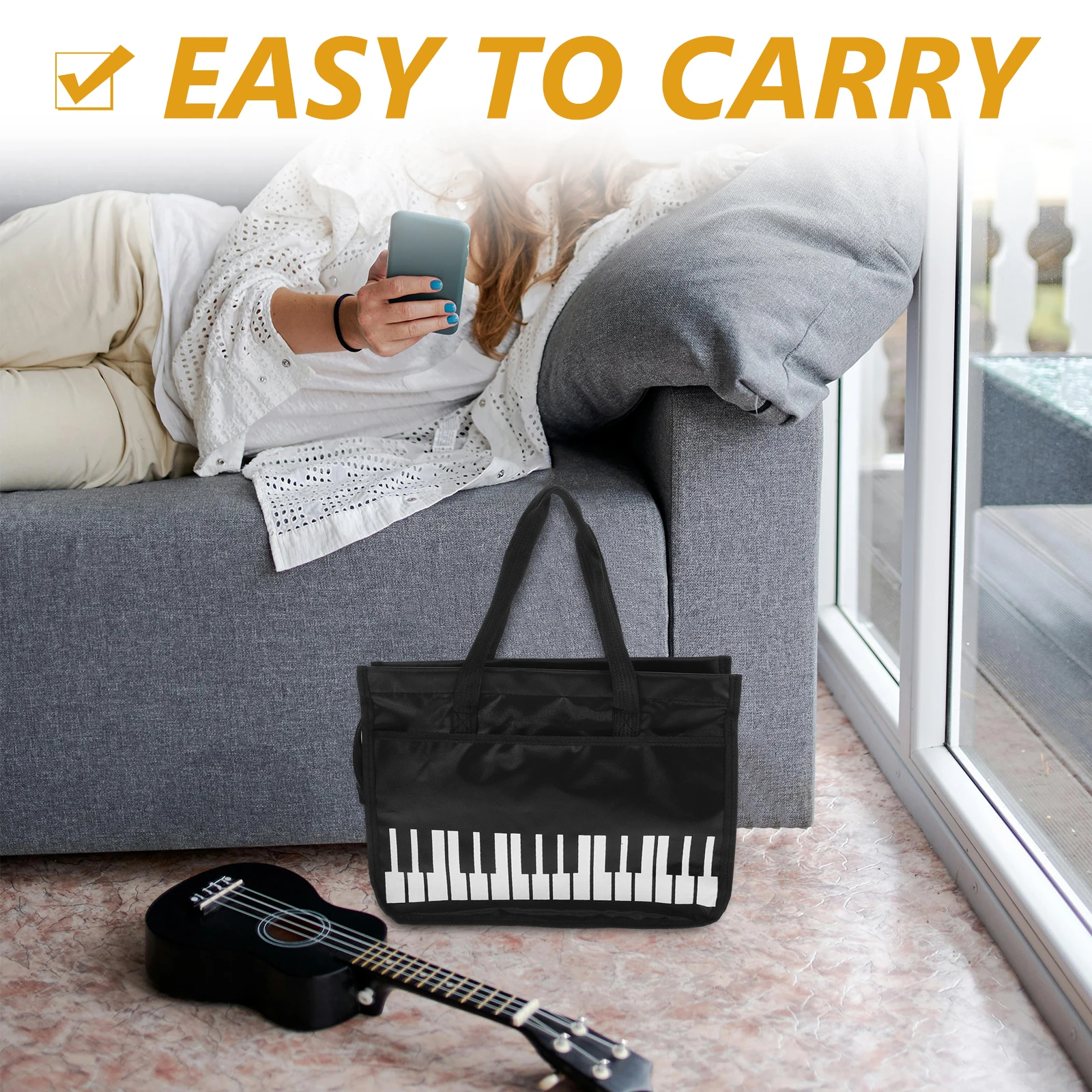 

Sheet Score Bag Container Accessory Musical Instrument Storage Violin