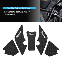 FOR YAMAHA Tenere 700 Rally T700 T 700 XTZ 690 700 2019-2023Motorcycle fuel tank pad Non-slip Rubber Rubber Waterproof Stickers