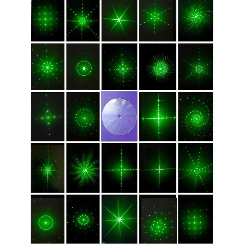 Imagem -06 - Grating Multi-in-one para Interferência por Difração a Laser Folha de Difração Padrão de Lâmpada Laser Instrumento de Experimento Óptico