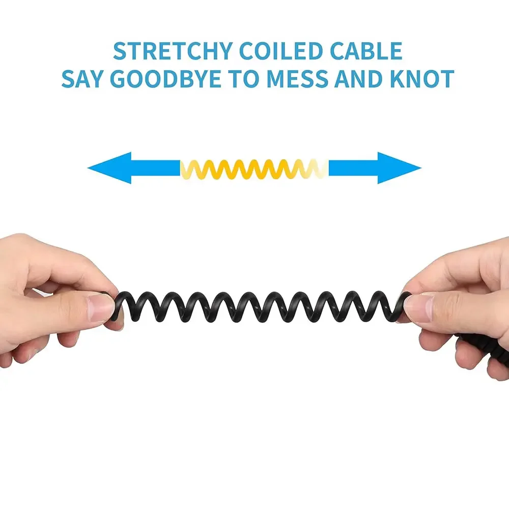 سلك طاقة USB C إلى DC 5.5 مم × 2.5 مم، مدخل USB من النوع C PD إلى كابل طاقة خارجي DC 12V 3A، للشحن في الهواء الطلق والاستوديو والسفر #3