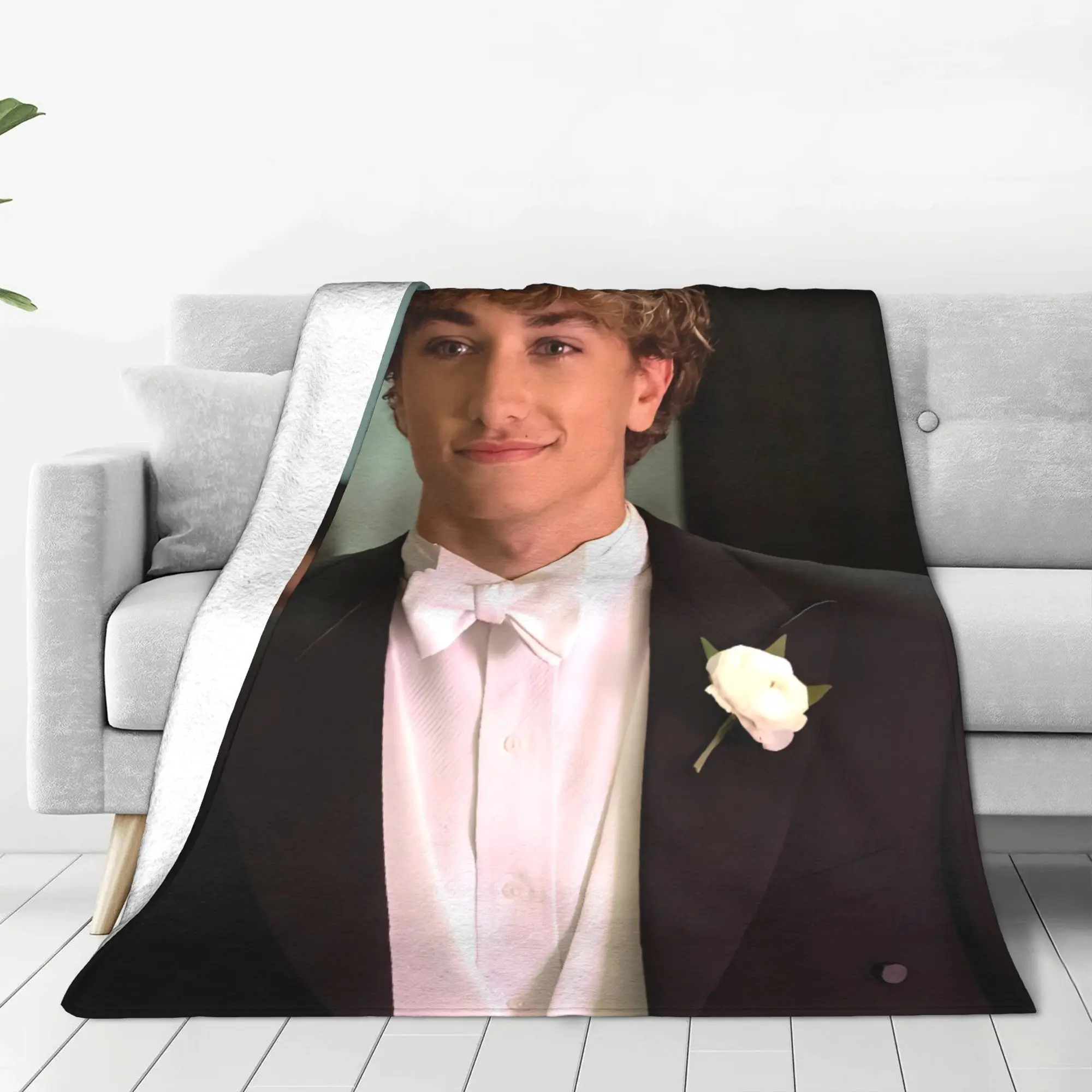 Jeremiah Fisher The Summer I Turned Pretty Warm Soft Blanket  Girls Boys Plush Throw Blanket Couch Chair Flannel Sofa Bed Cover