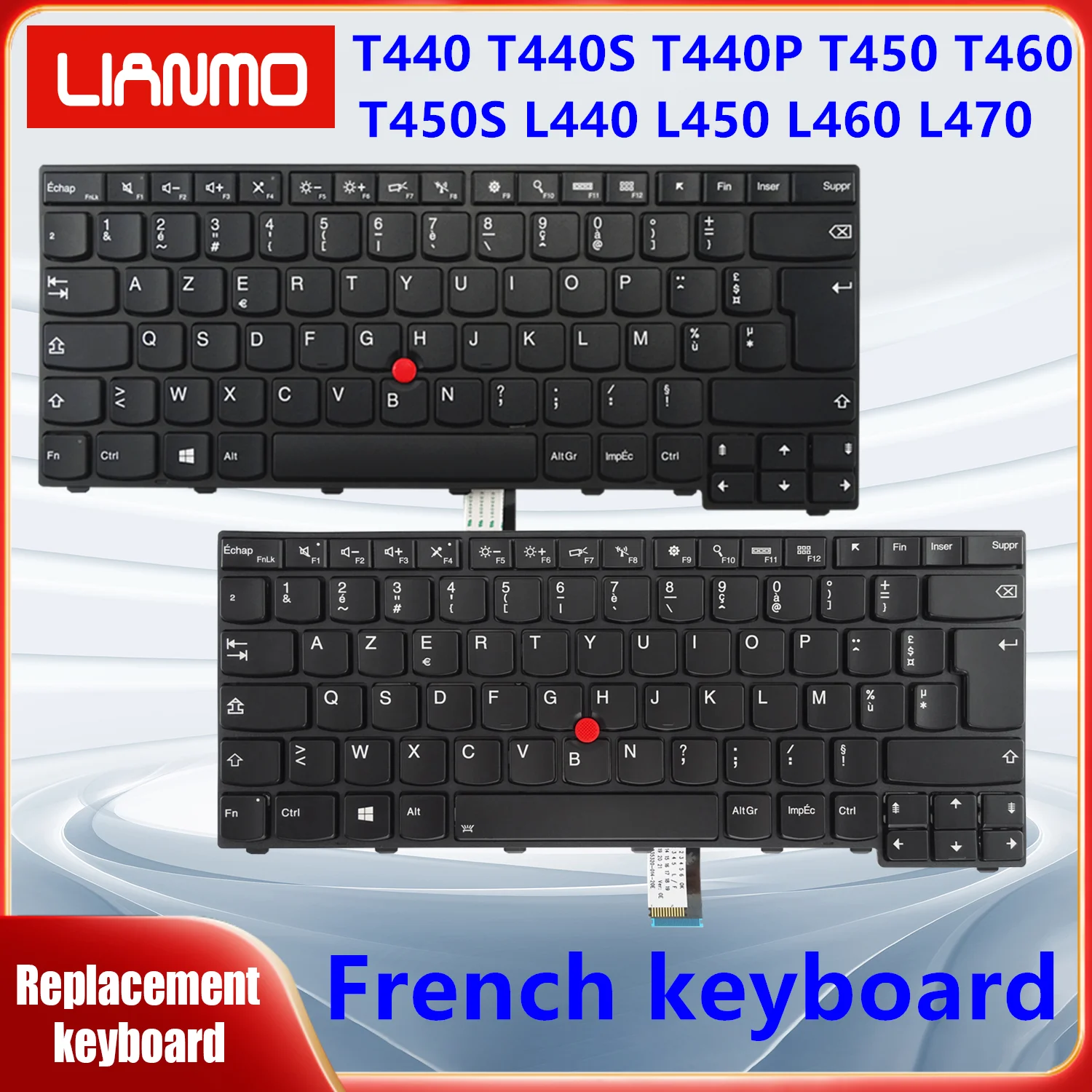 Francuska klawiatura do notebooka Lenovo ThinkPad T440 T440S T440P T450 T450S T460 L440 L450 L460 L470 T431S E431 E440