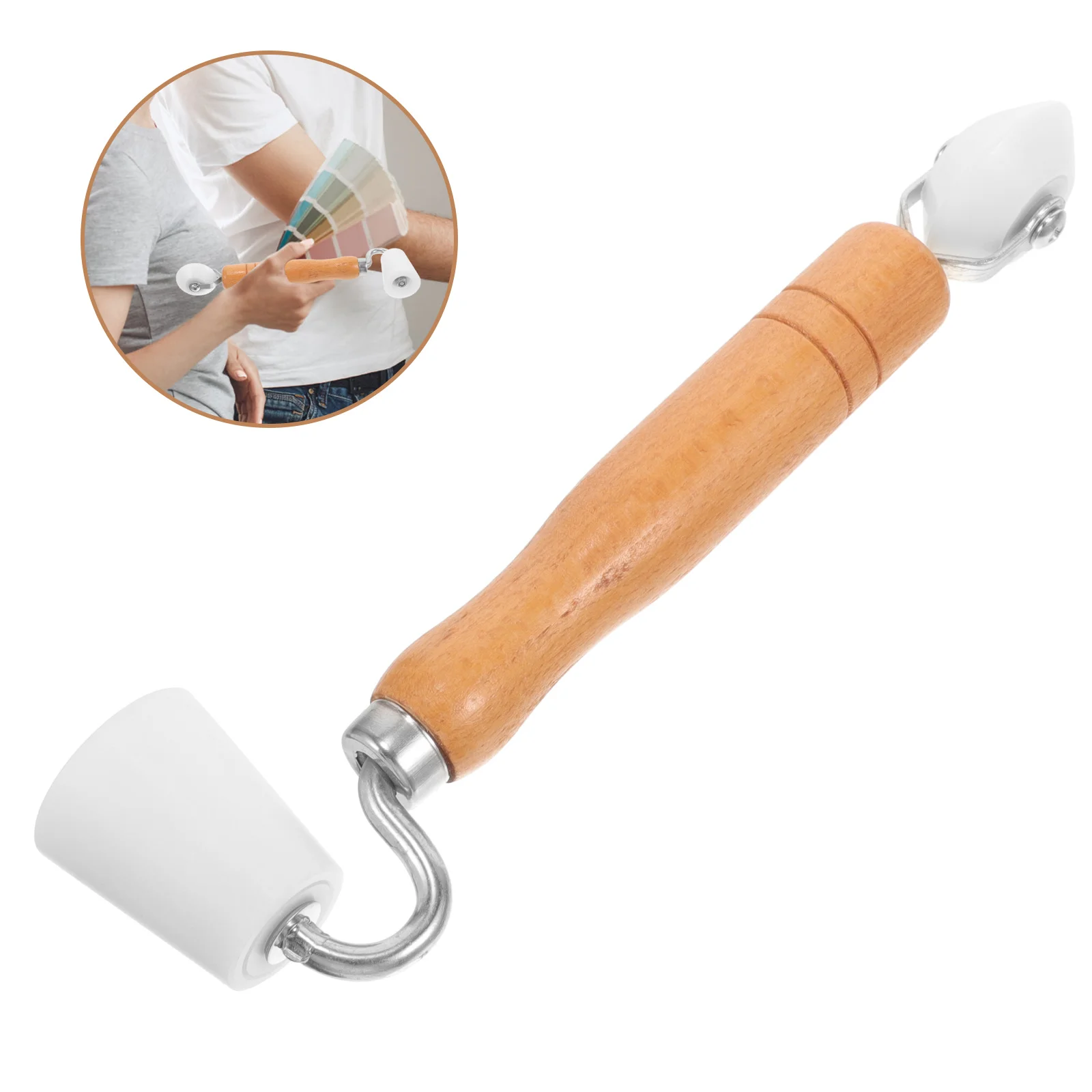 Wałek do łączenia tapet Praktyczny uchwyt Wszechstronne zastosowanie Oszczędność energii Wałek do łączenia tapet Narzędzie do tapet