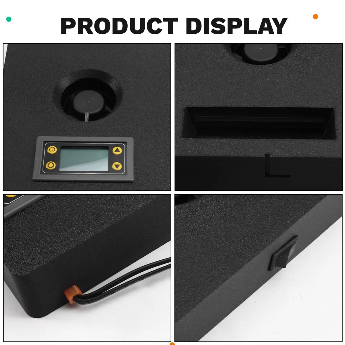 OKgood 300W 3D Printer Temperature Controller (220V Manual Preset Control Version) with 3D Printed Shell