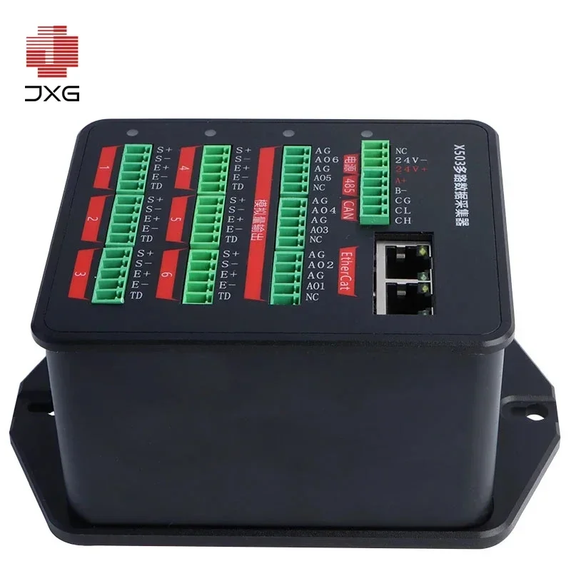 

High Precision RS485 Multi-Channel Digital Force Gauge & Load Cell Indicator 4-20mA/0-10V Transmitter for Meter Testing