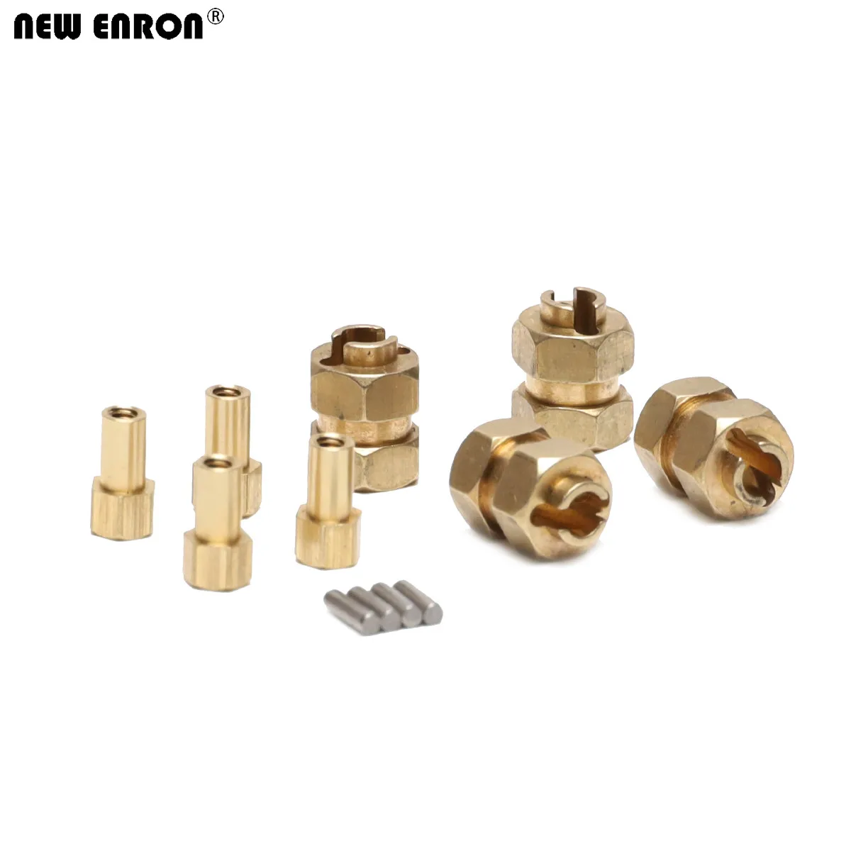 

Brass extended Wheel Hex 7mm Hub Metal Wheel Lock Nuts 1/24 For Crawler Axial SCX24 90081 Upgrade RC cars