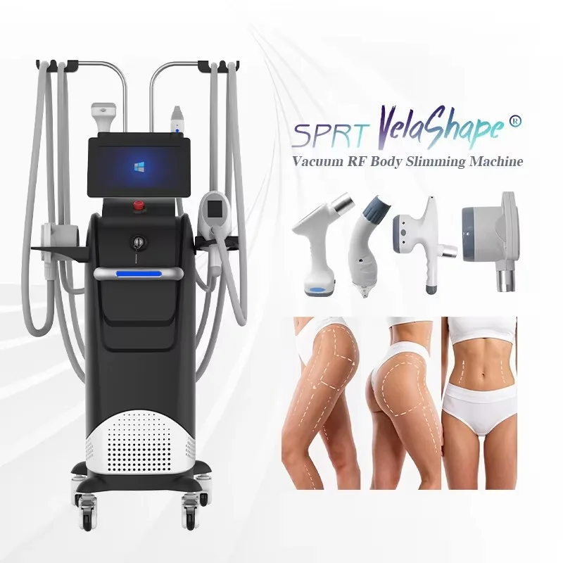 Máquina de Adelgazamiento Corporal SPRT VELASLIM VELA SPRT SHAPES Cavi Vacu RFing SPRT VELASHAPE