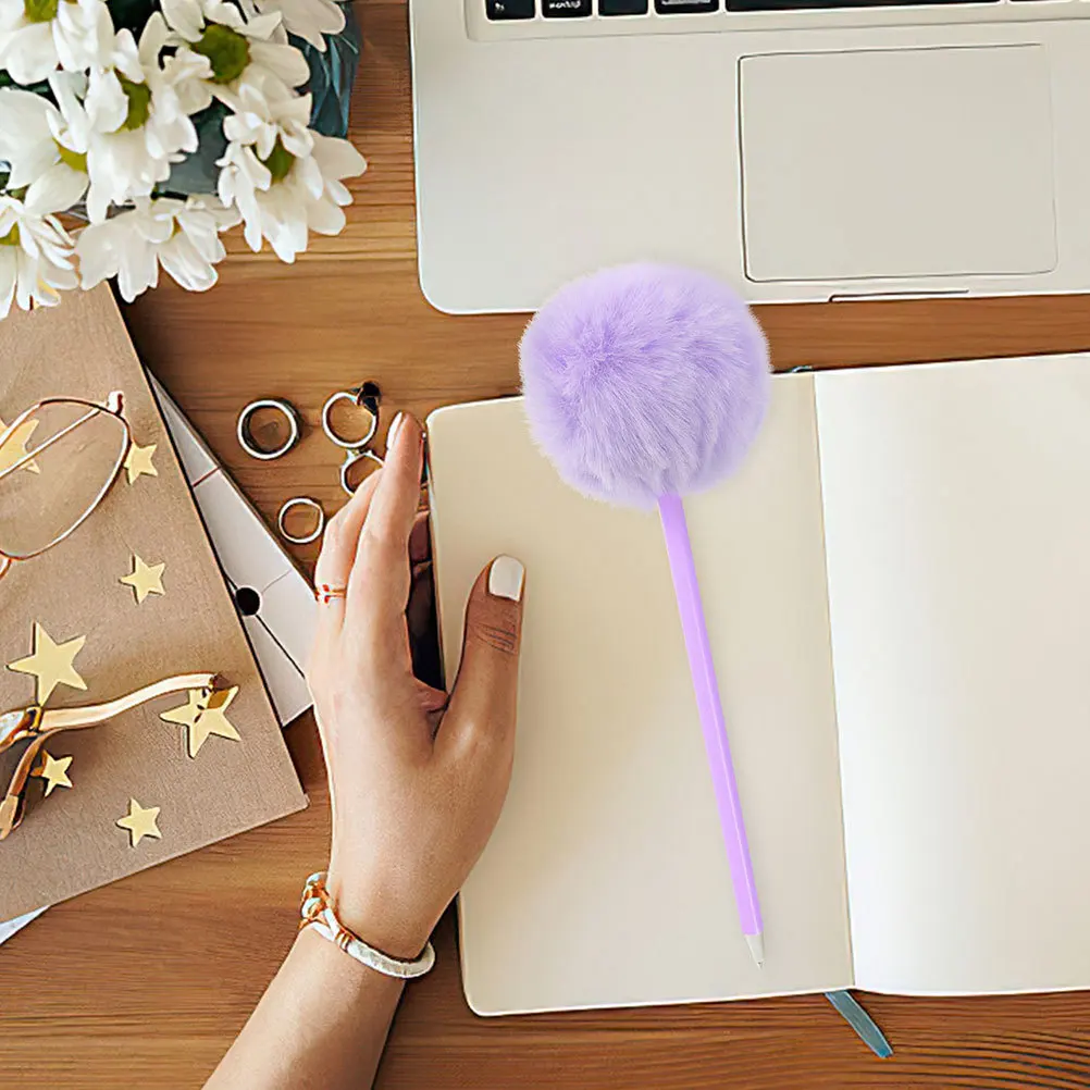 6pcs Ballpoint Student Students Sign Pens Stress Relief Smooth Writing Novelty Pens For Students Teachers Stationery