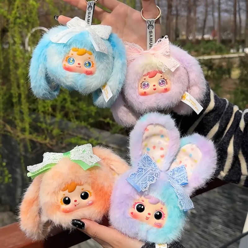 

Серия Samuel Candy Heart Bunny: Слепая коробка-сюрприз с милой куклой-игрушкой, украшением и подвеской для рюкзака. Мягкая и удобная игрушка-сюрприз в подарочной коробке.