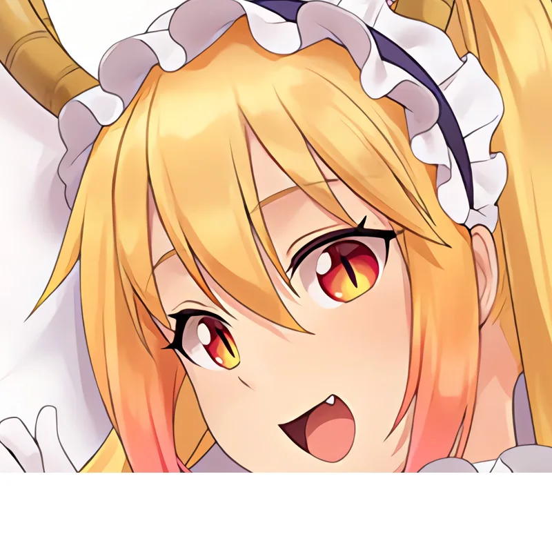 Dakimakura Anime Tohru Dragon Maid Double-sided Print Body Pillow Cover Life-size Pillowcase Gifts