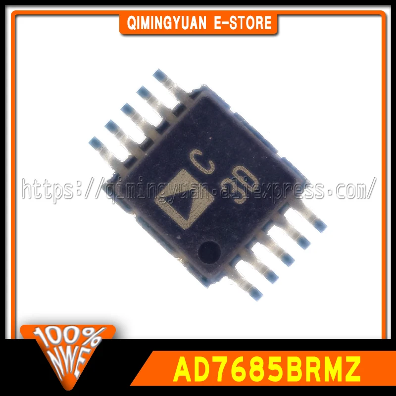 1~20PCS/LOT AD7685BRMZ MSOP10 C 3D 16-bit, 250kSPS successive approximation analog-to-digital converter (ADC) 100% New Original