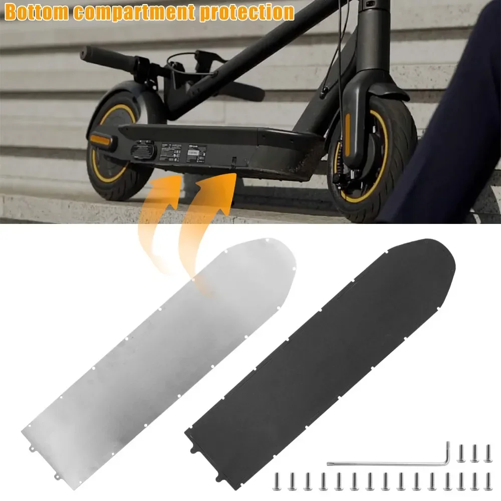 Durable Bottom Plate for Segway Ninebot Max G30 Electric Scooter Battery Cabin Cover Watherproof Chassis Replacement Parts