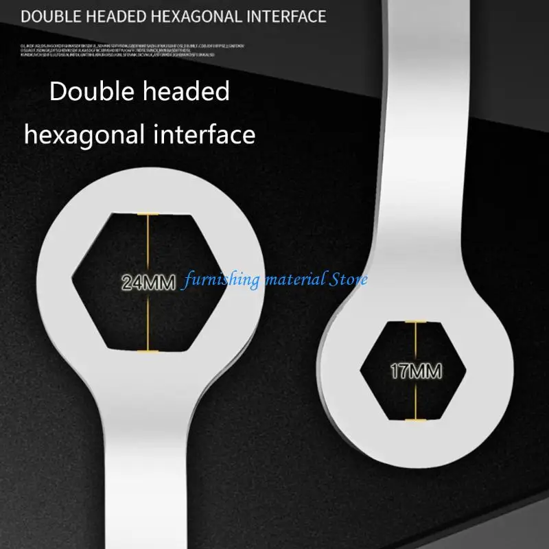 

Y5GD Double Head Wrench Universal Multifunctional Wrench Self-tightening Spanner