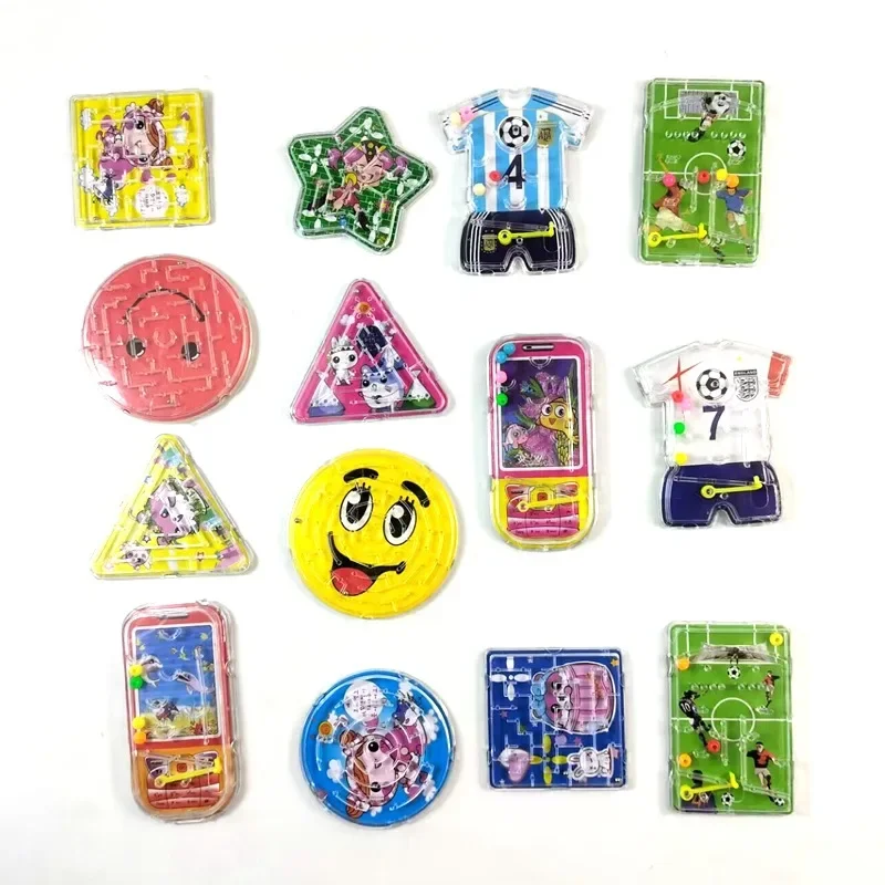 

Round Smiling Face Beads football Maze Toy Boys And Girls Birthday Party Baby Gift Giving Gifts Pinata Filler Christmas Prizes