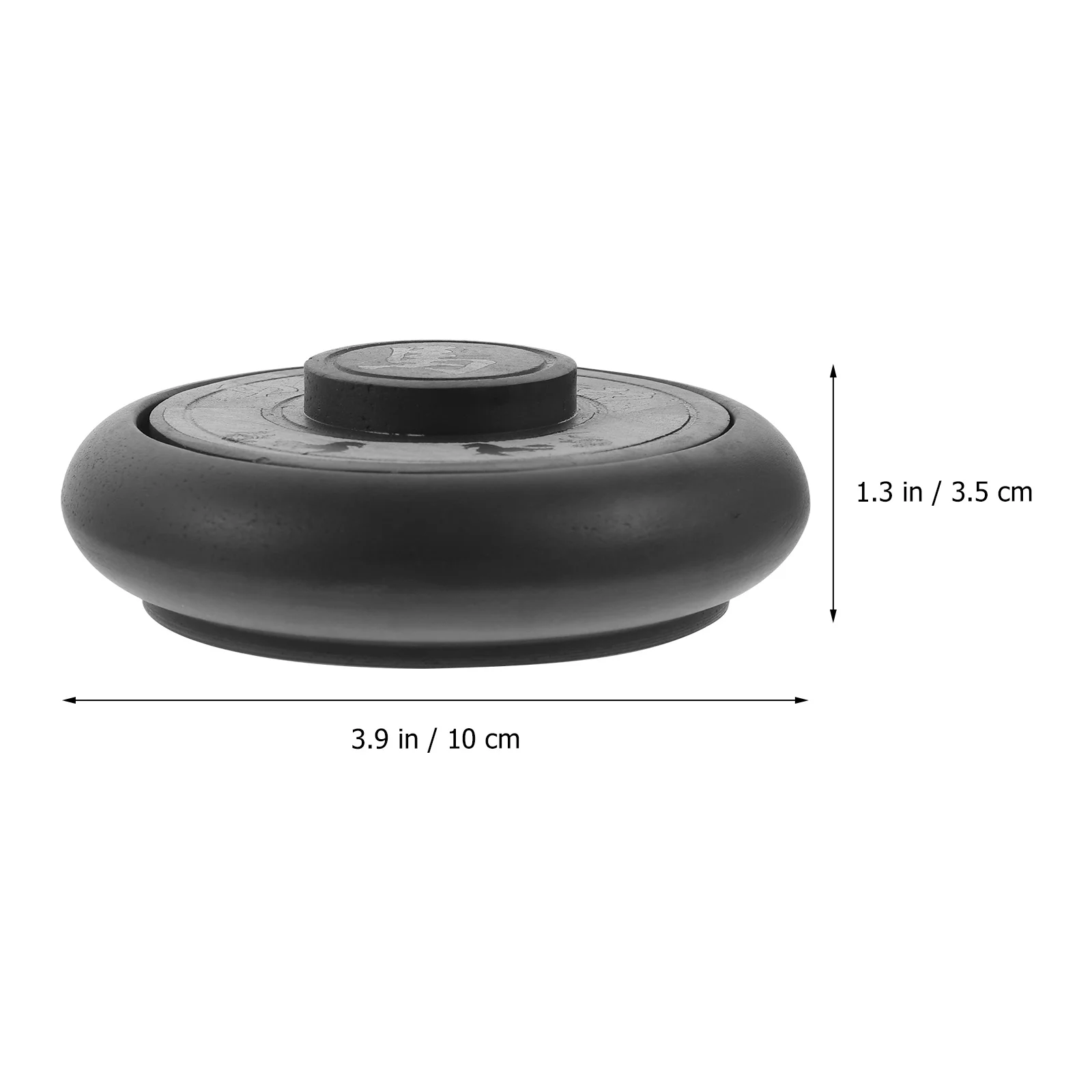 Chinese Inkstone Dragon Pattern Design 4-Inch Student Ink Grinding Stone Traditional Calligraphy Ink Plate Chinese Inkstone