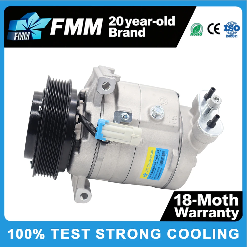 

687997689 12V Compatible AC Compressor for Chevrolet Cruze/Orlando/Aveo | 13310692 Auto Car Air Conditioning Compressor