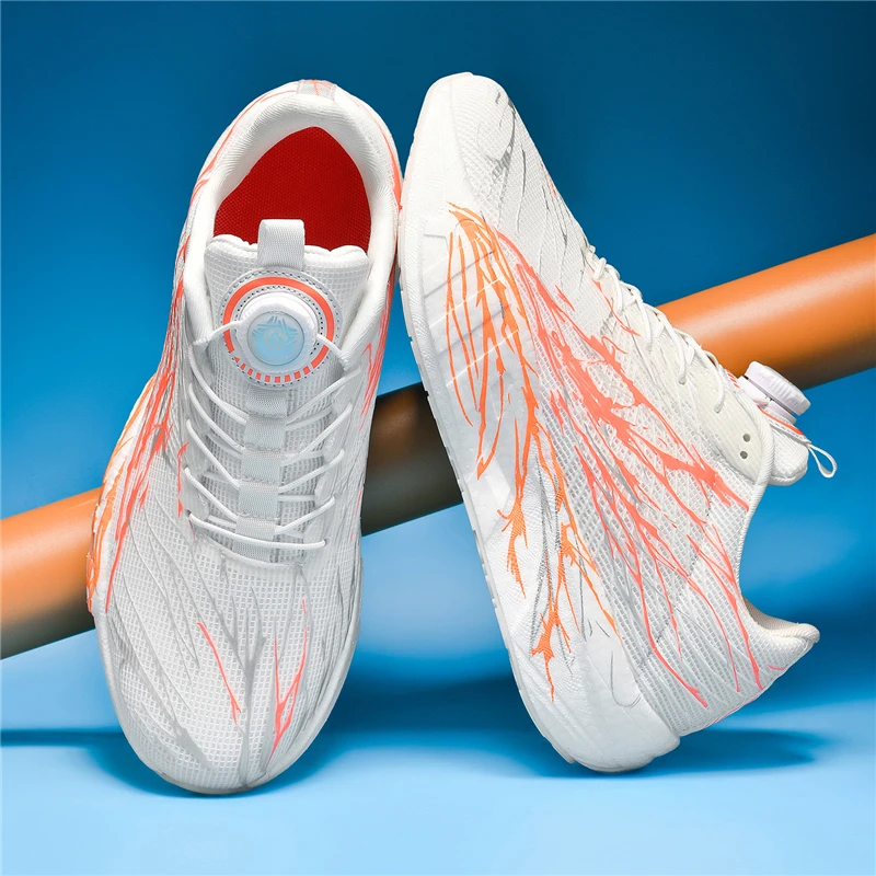 

High Quality Men's Sneakers Knob Walking Sneakers Trainers Man Lightweight Casual Walking Shoes For Women Outdoor