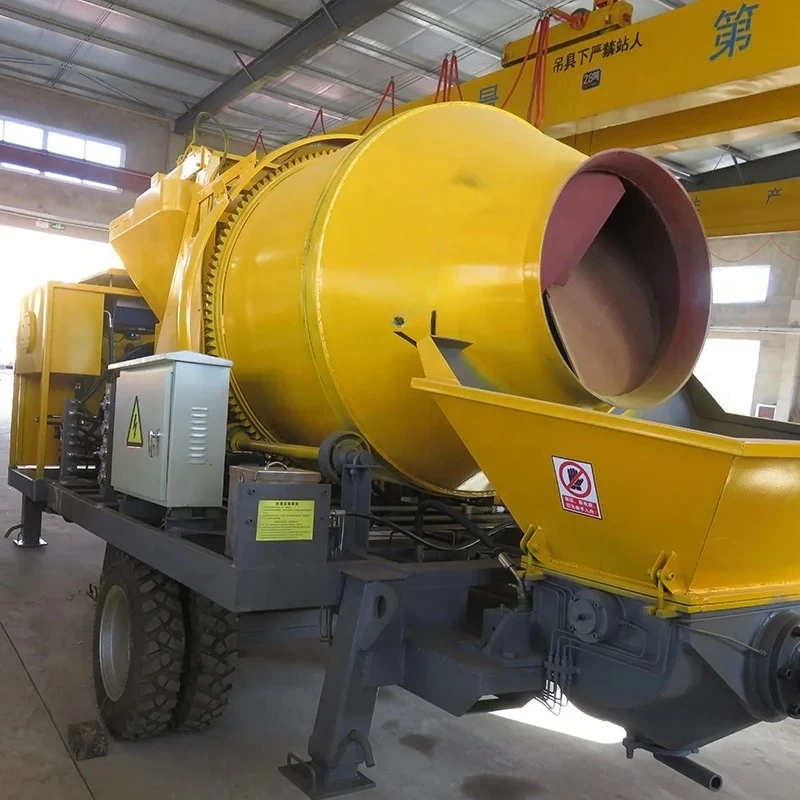 Customized All-in-One Concrete Mixing & Pumping Machine | Energy Saving | Suitable For Rural & Urban Building Projects