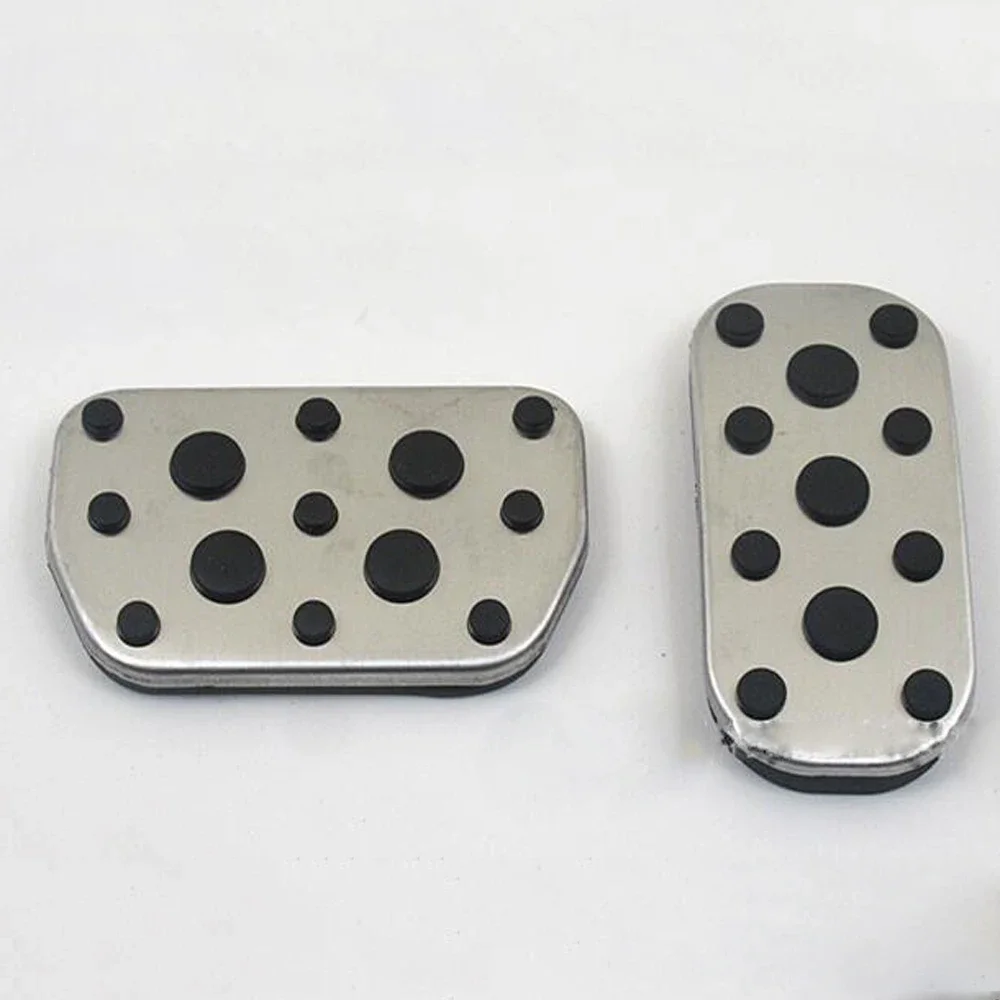 For Toyota Fortuner SW4 2023~2015 2020 2022 Accessories Car Pedals Fuel Gas Brake Footrest Stainless Steel Non-slip Pedal Cover