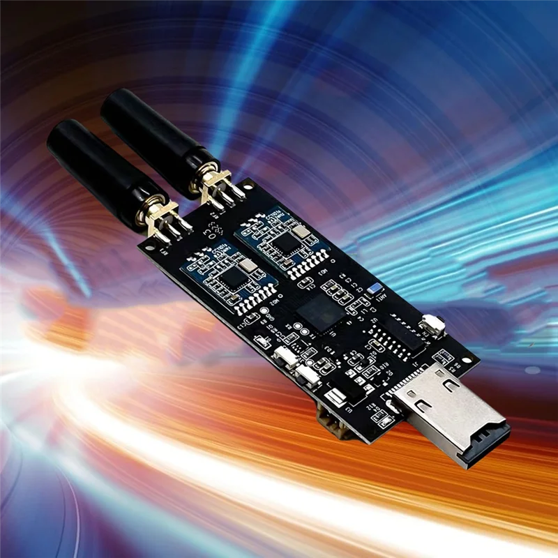 ABKQ-Dual CC1101 وحدة RF V2 محول أداة اختبار أمن الترددات الراديوية-الغراب الشرير لهجمات RF المتقدمة