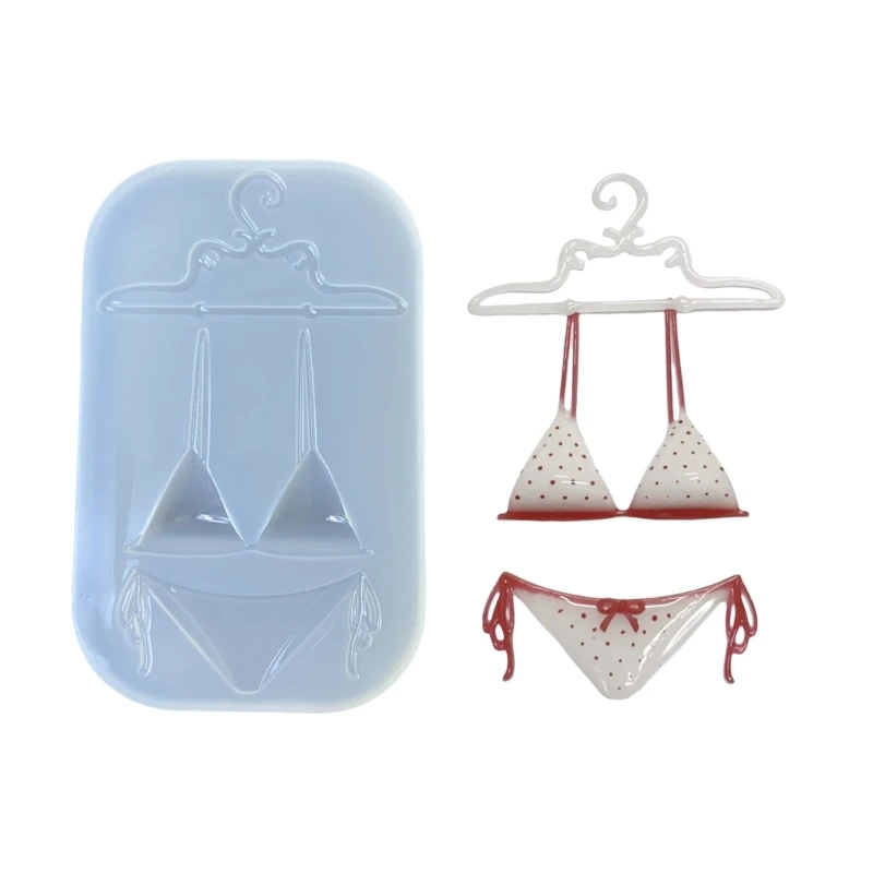 Flexible Silicone Mould Silicone Art Supplies Underwear Jewelry Part Making Mold Jewelry Charm Moulds for Crafting