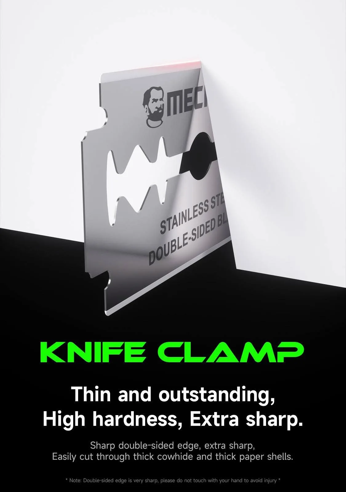 Clipe de lâmina magnética forte totalmente metálico MECÂNICO para evitar cortes e facilitar o uso de ferramentas auxiliares de lâmina e ferramentas de reparo