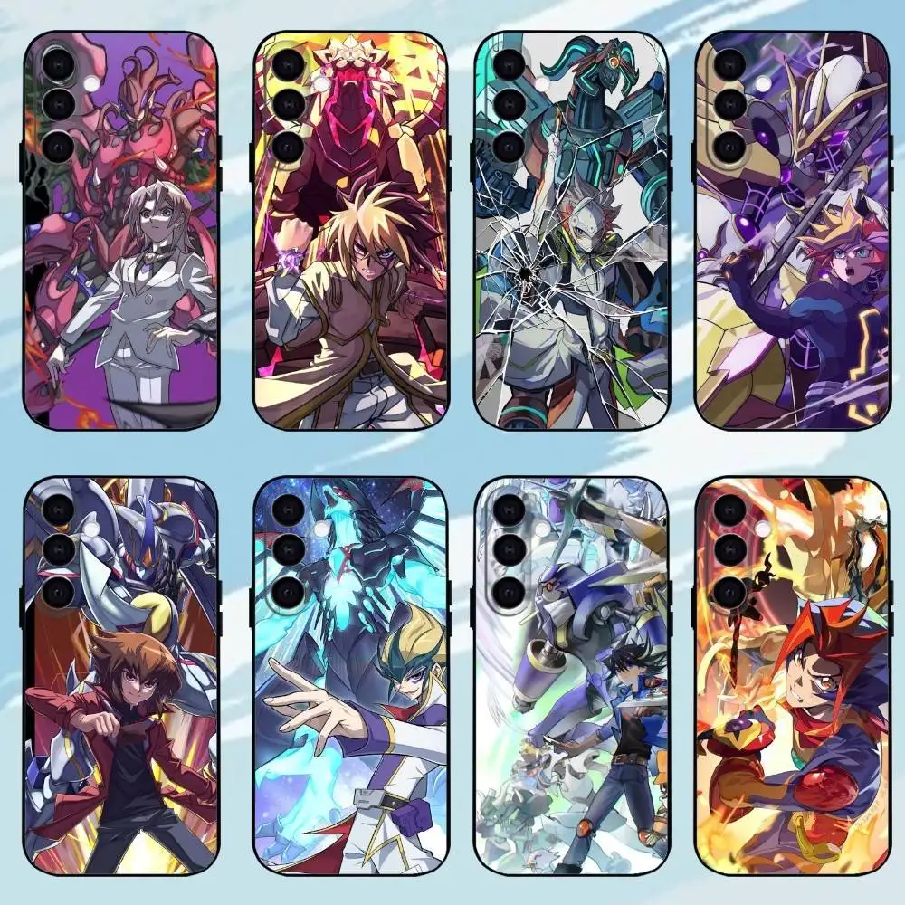 

YU GI OH! Anime Protagonist Phone Case For Samsung Galaxy A73,A72,A71,A70,A53,A52,A51,Others Soft Black Shell ll