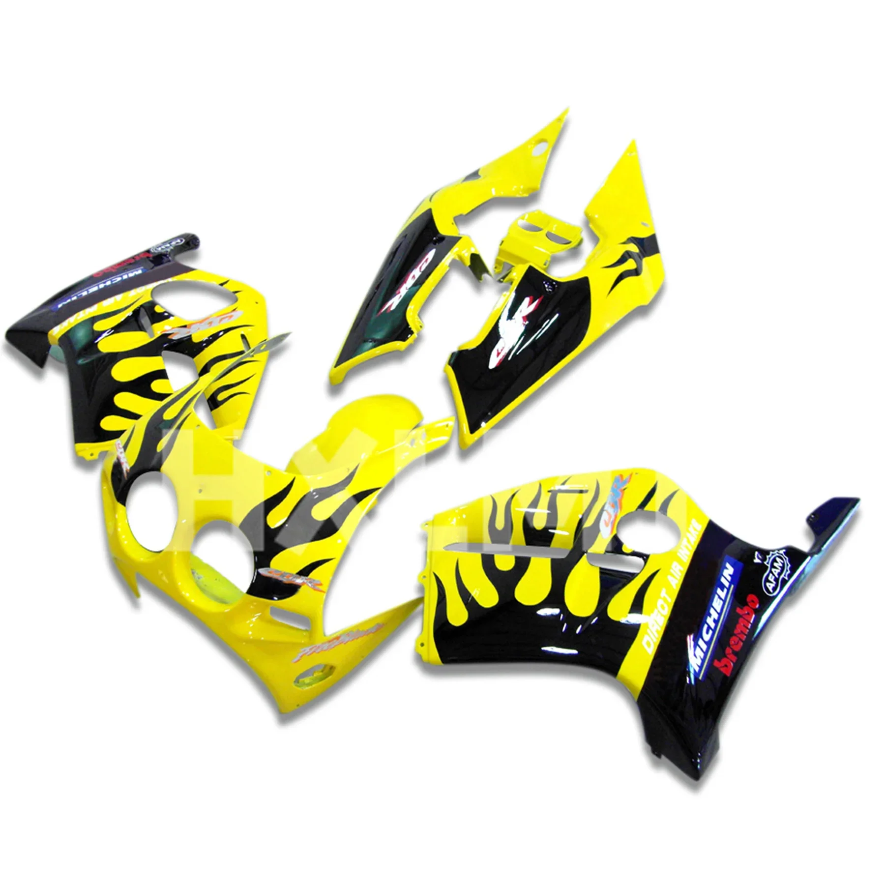 Motorcycle Fairings Kits fit for Cbr250rr 1988 1989 MC19 CBR 250 RR MC19 CBR250 RR 1988 1989 Full Bodywork Fairing Kits