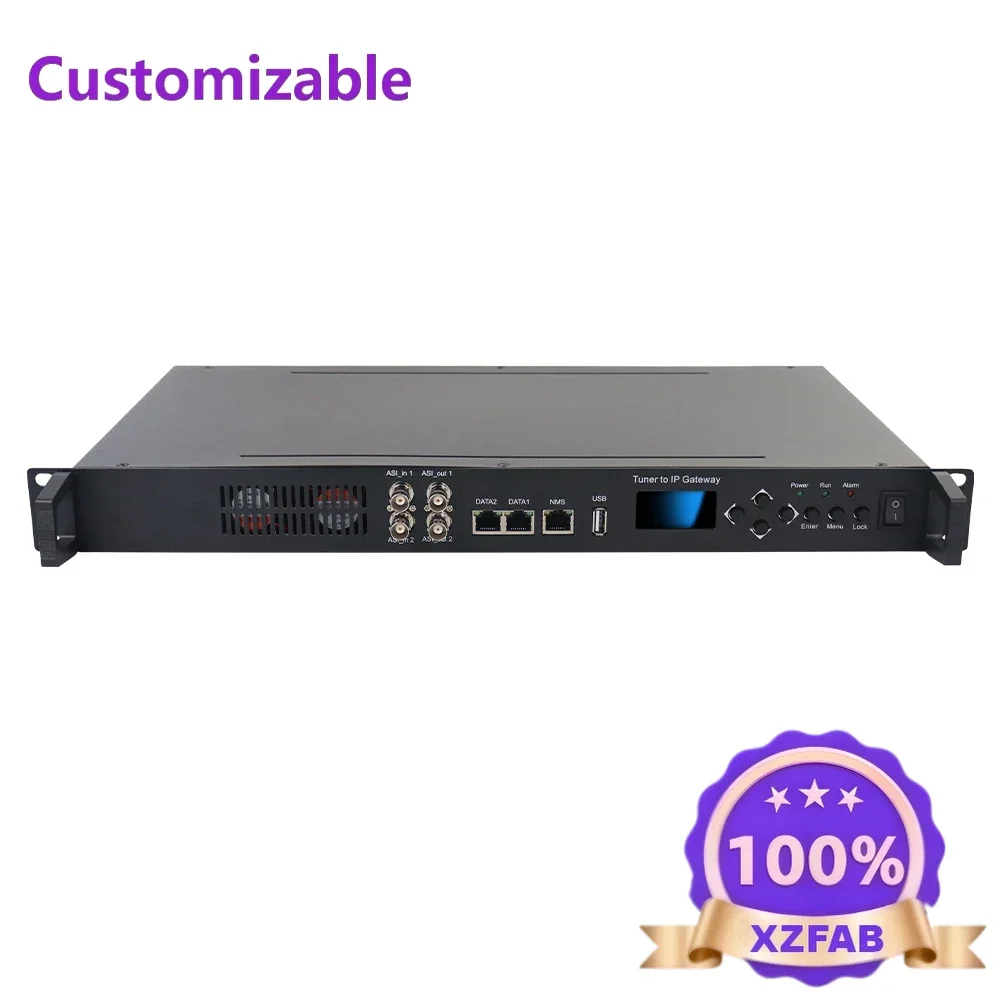 Factory Direct 2026 2025 SFT3508B 16*FTA DVB- S/S2, DVB-C/T/T2 /ISDB-T/ATSC Tuner to IP Gateway for Digital TV and IPTV