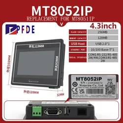 Original New 7inch Weinview HMI Touch Screen USB Host Ethernet Port MT8052IP TK6072IP MT8072IE TK8072IP MT8072IP MT8051IE