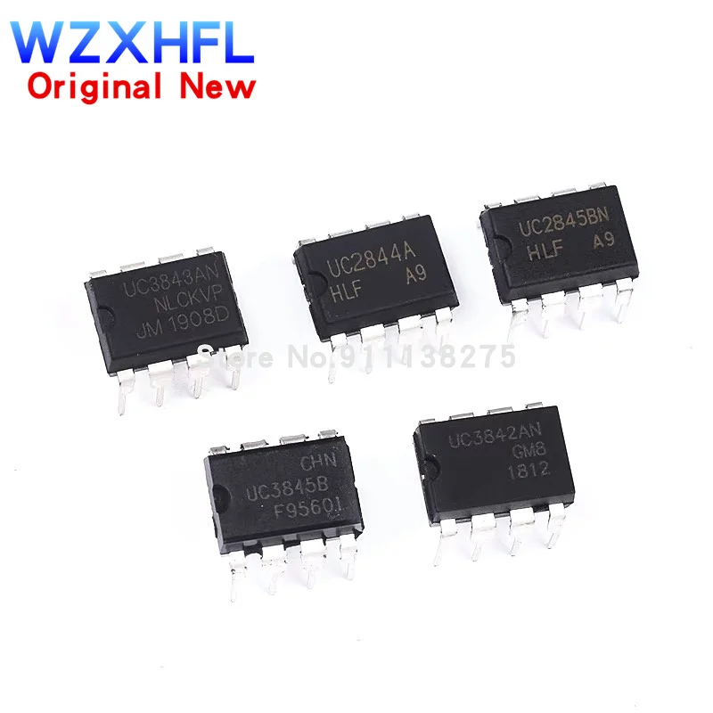 10Pcs New UC3842AN UC3842A UC3842B UC3843AN UC3843A UC3843B UC3844B UC3845A UC3845BN UC2844 UC2845 DIP SOP