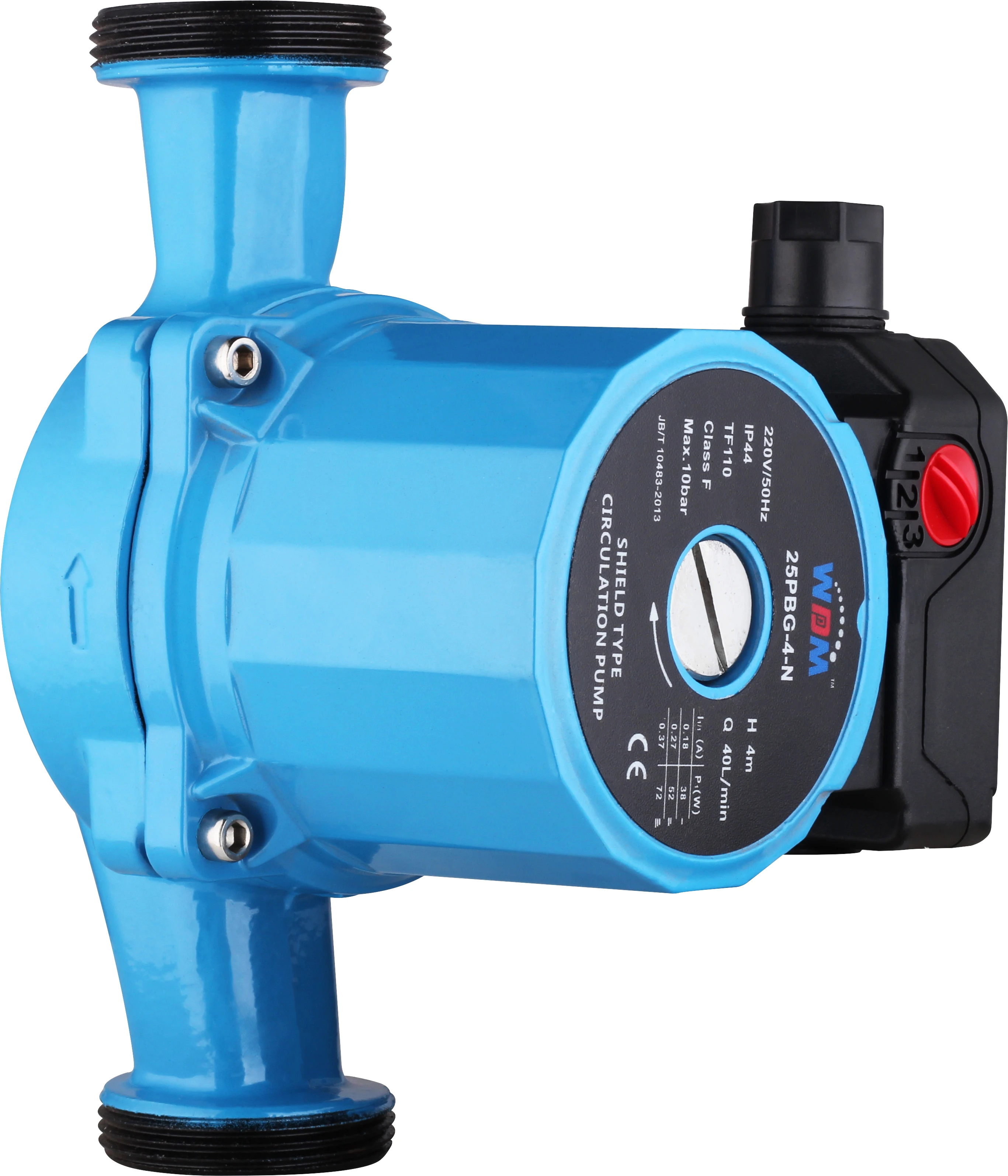 Commercial Building & Household High-Temperature Circulator Booster Pump Stainless Steel Water Pump with Motor Power Supply