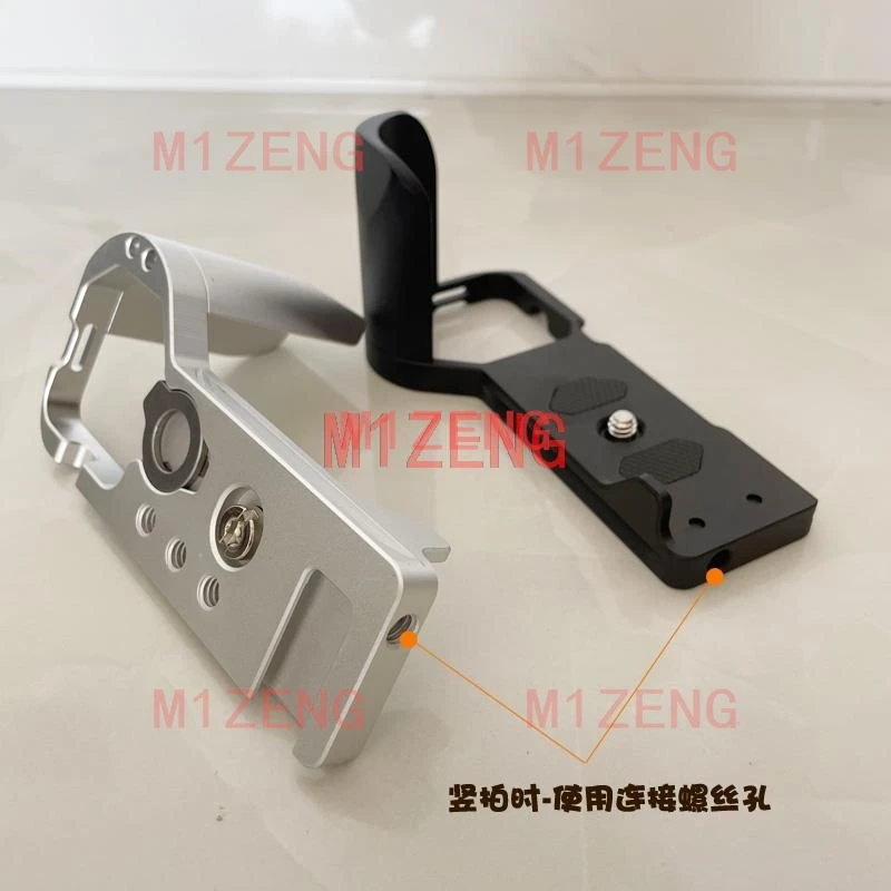 ZVE10 Quick Release L Plate/Bracket Holder hand Grip adapter for Sony ZV-E10 camera RRS tripod Arca-Swiss