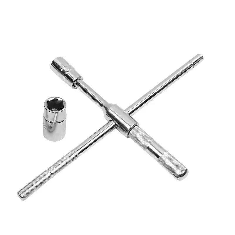 

Lyr 1pcs Tire Replacement Cross Socket Wrench Replacement Tool Car Wrench Cross Easy Tire Disassembly Wrench
