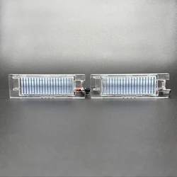 Adatto per Chrysler PT Cruiser I 2000-2010 luce targa a LED bianca luce targa