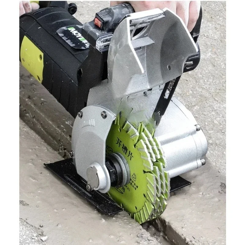 

【Лучшие продажи】QiazzWall долбежный станок Беспыльный станок для резки стальных бетонных канавок Электрический настенный станок Круглый S